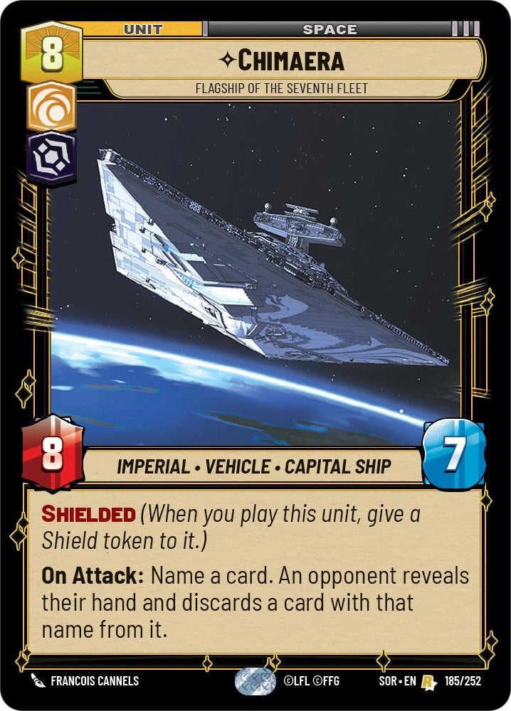 Chimaera - Flagship of the Seventh Fleet (185/252) [Spark of Rebellion] | BD Cosmos