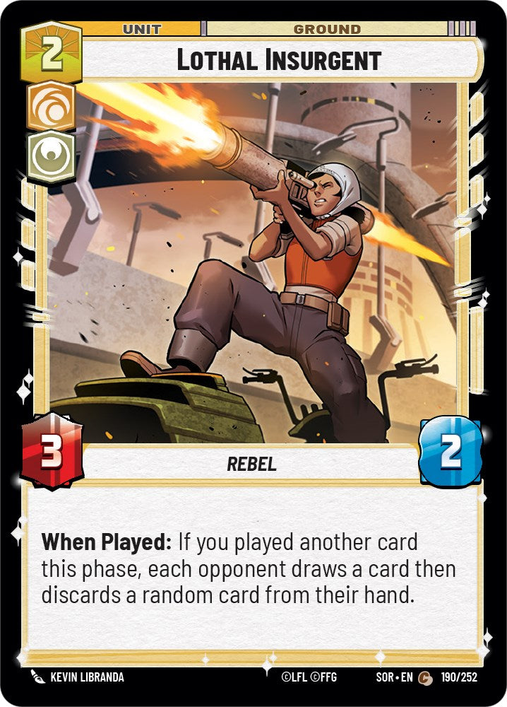 Lothal Insurgent (190/252) [Spark of Rebellion] | BD Cosmos