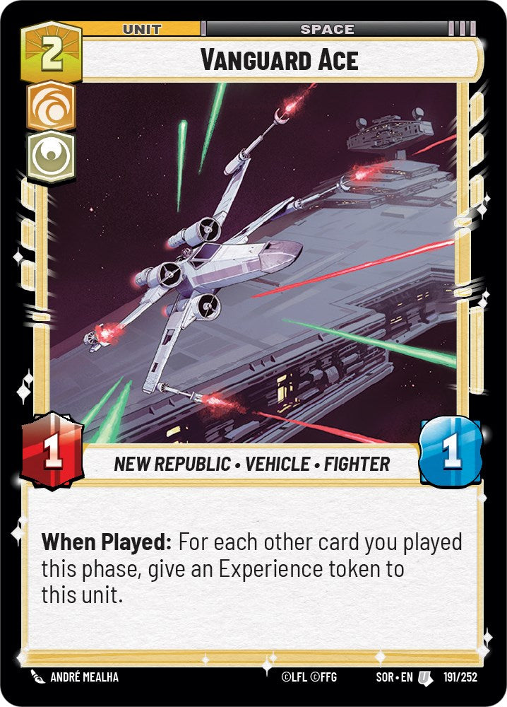 Vanguard Ace (191/252) [Spark of Rebellion] | BD Cosmos
