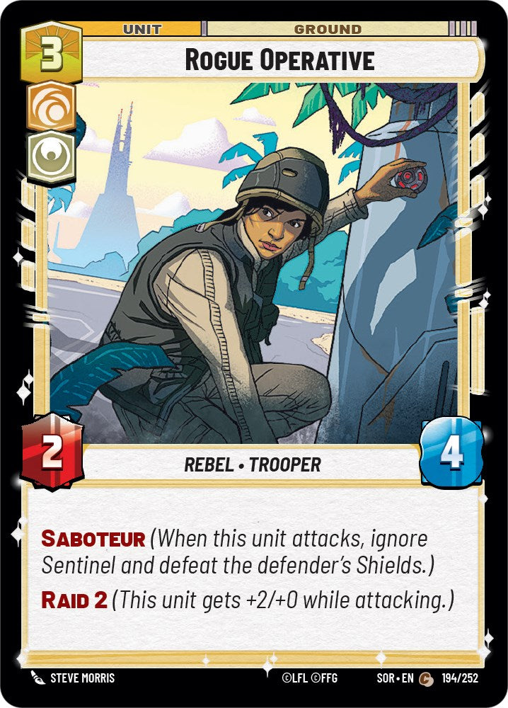 Rogue Operative (194/252) [Spark of Rebellion] | BD Cosmos
