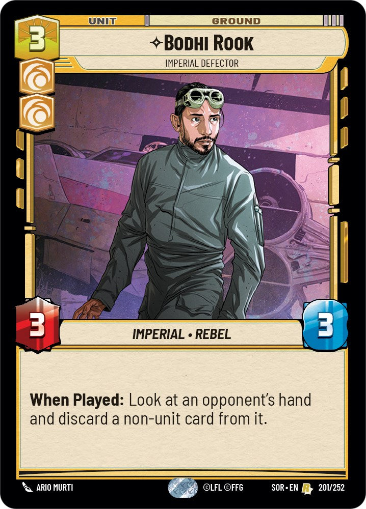Bodhi Rook - Imperial Defector (201/252) [Spark of Rebellion] | BD Cosmos