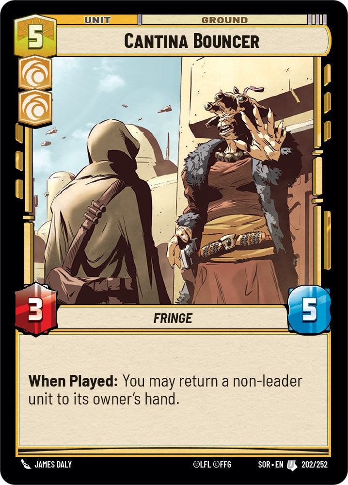 Cantina Bouncer (202/252) [Spark of Rebellion] | BD Cosmos
