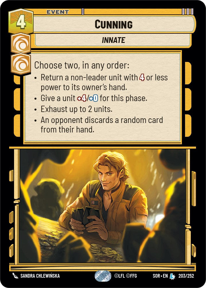Cunning (203/252) [Spark of Rebellion] | BD Cosmos