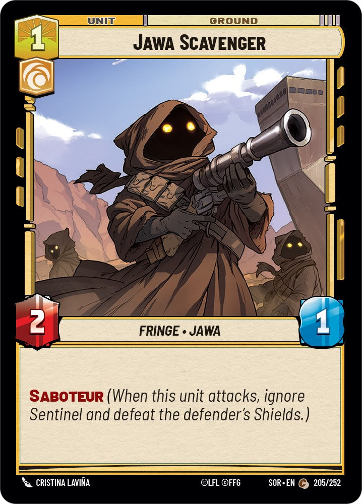Jawa Scavenger (205/252) [Spark of Rebellion] | BD Cosmos
