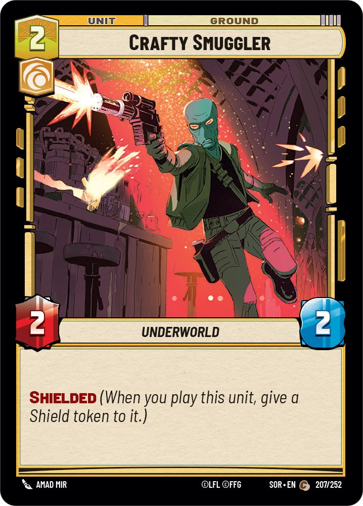 Crafty Smuggler (207/252) [Spark of Rebellion] | BD Cosmos