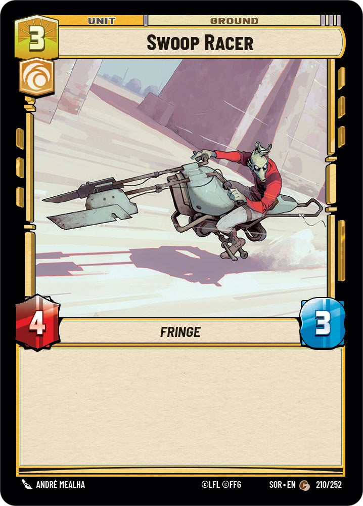 Swoop Racer (210/252) [Spark of Rebellion] | BD Cosmos