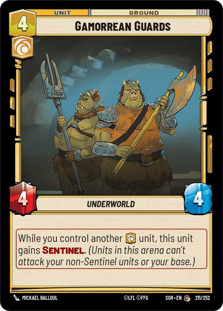 Gamorrean Guards (211/252) [Spark of Rebellion] | BD Cosmos