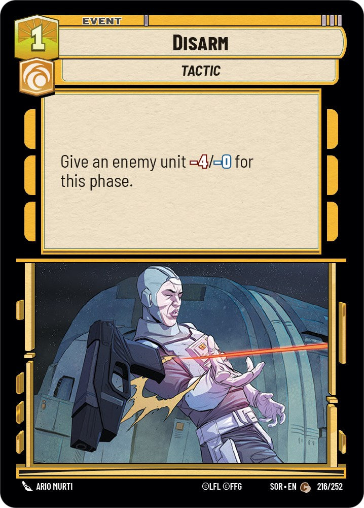 Disarm (216/252) [Spark of Rebellion] | BD Cosmos