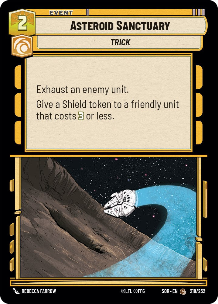 Asteroid Sanctuary (218/252) [Spark of Rebellion] | BD Cosmos