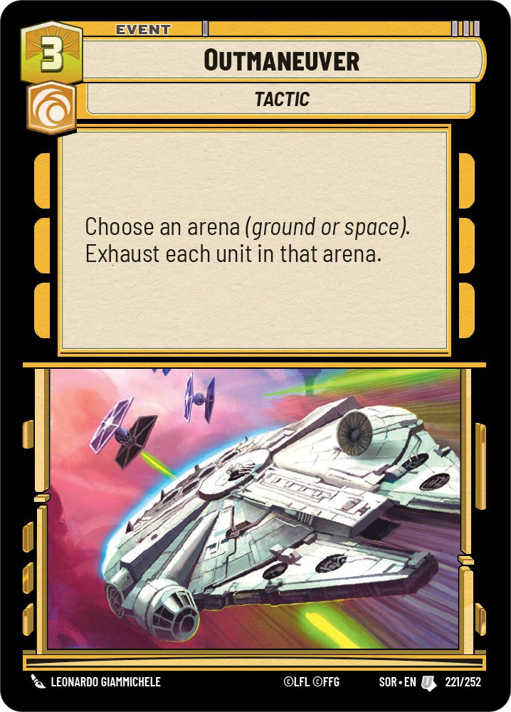 Outmaneuver (221/252) [Spark of Rebellion] | BD Cosmos