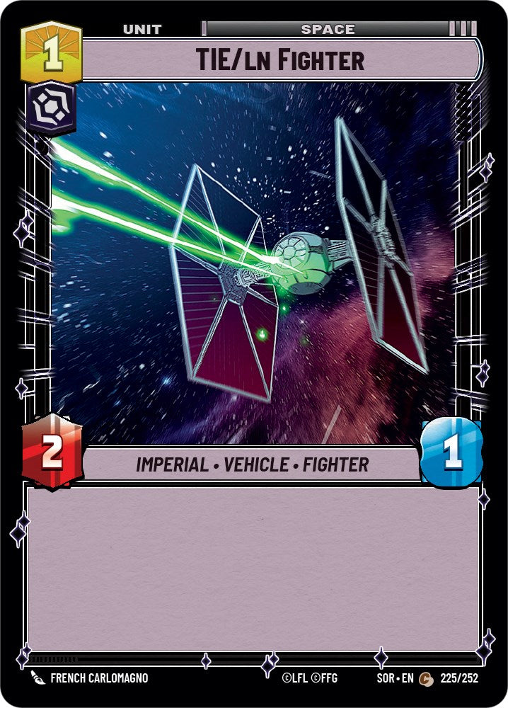 TIE/ln Fighter (225/252) [Spark of Rebellion] | BD Cosmos
