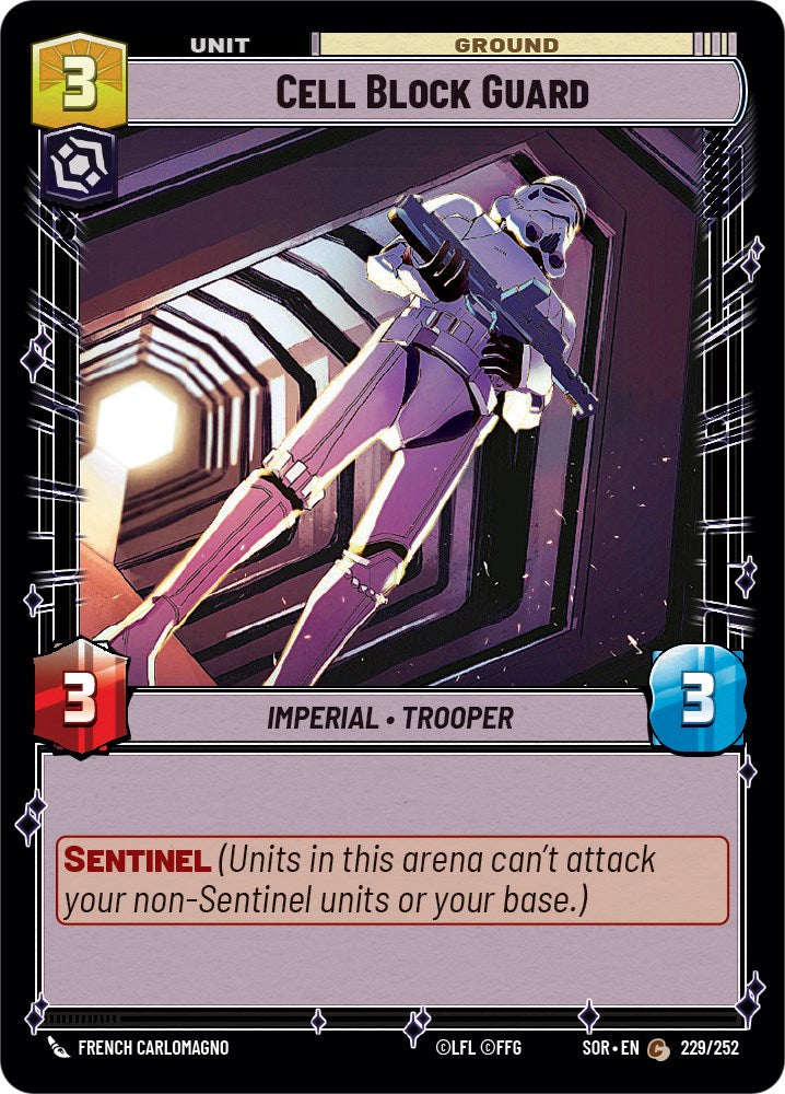 Cell Block Guard (229/252) [Spark of Rebellion] | BD Cosmos