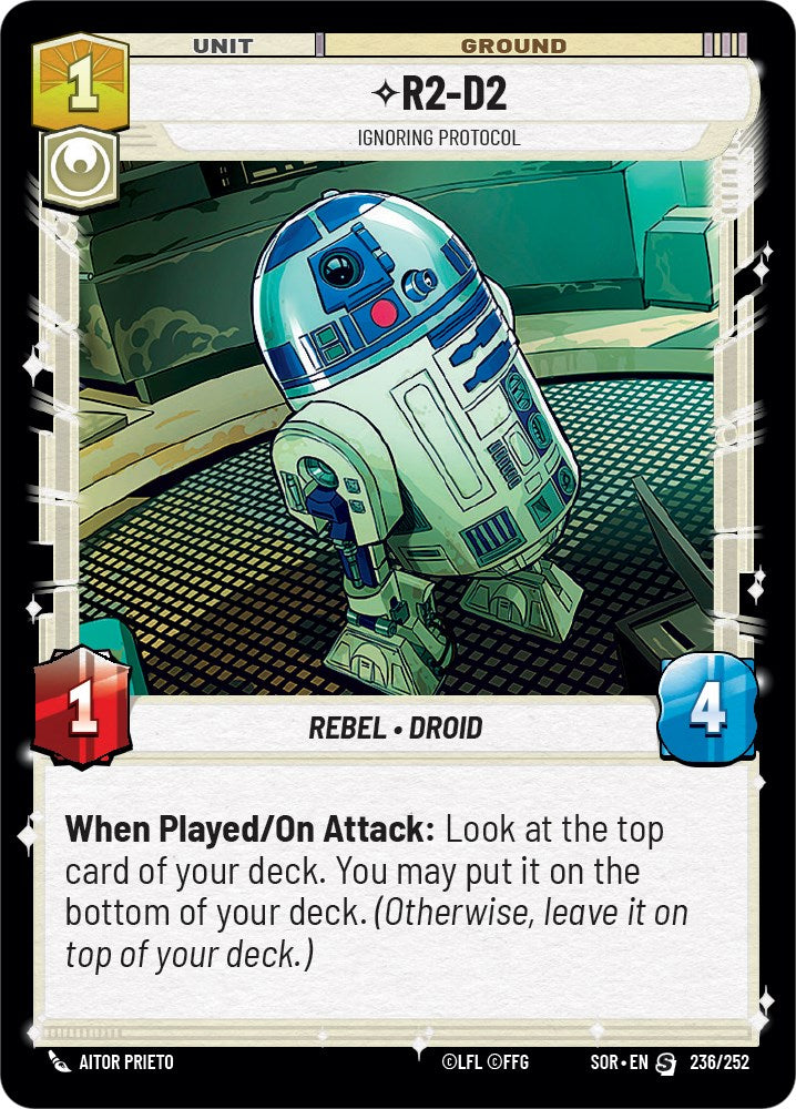 R2-D2 - Ignoring Protocol (236/252) [Spark of Rebellion] | BD Cosmos