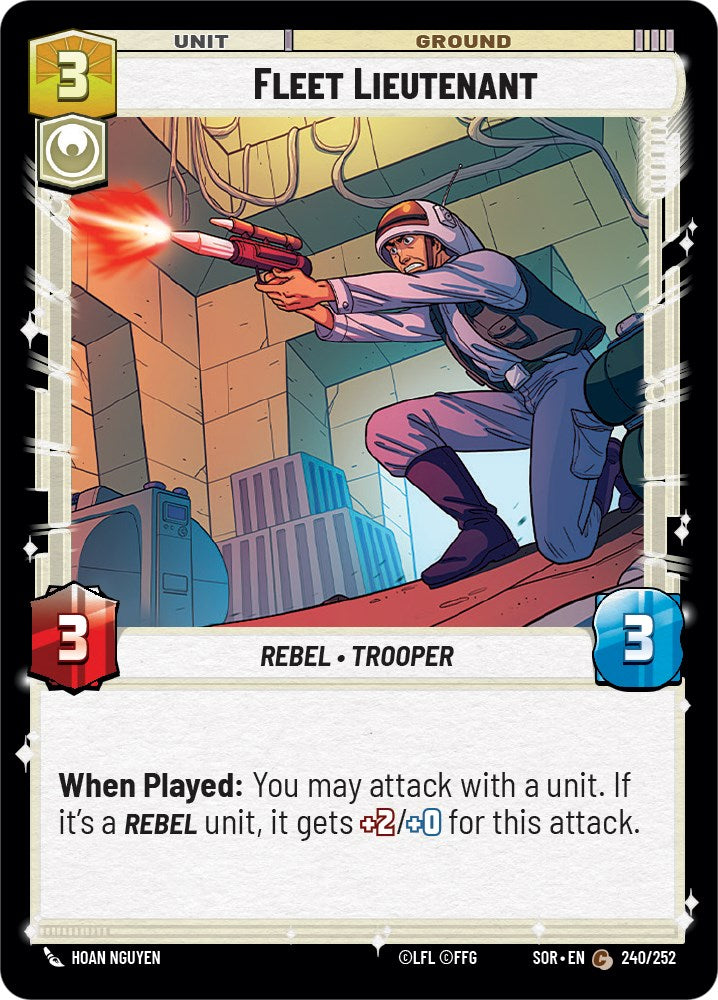 Fleet Lieutenant (240/252) [Spark of Rebellion] | BD Cosmos