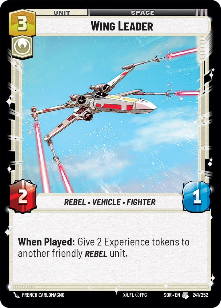 Wing Leader (241/252) [Spark of Rebellion] | BD Cosmos