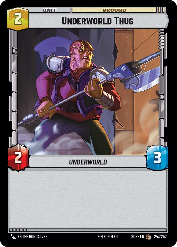 Underworld Thug (247/252) [Spark of Rebellion] | BD Cosmos
