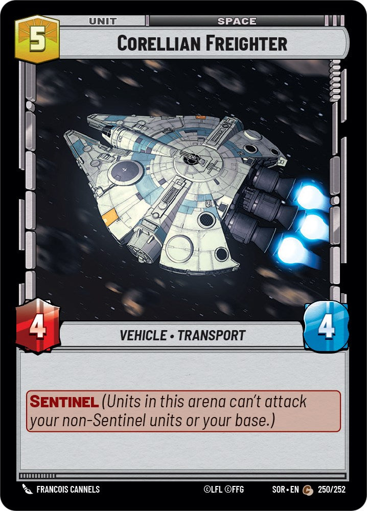 Corellian Freighter (250/252) [Spark of Rebellion] | BD Cosmos