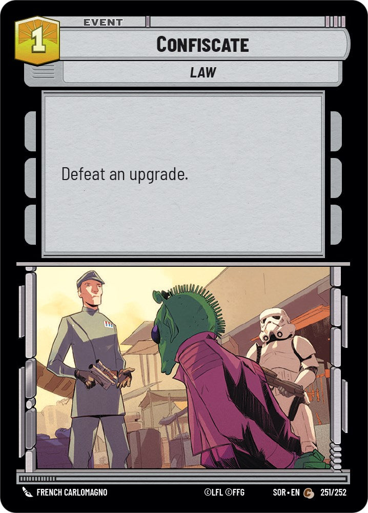 Confiscate (251/252) [Spark of Rebellion] | BD Cosmos