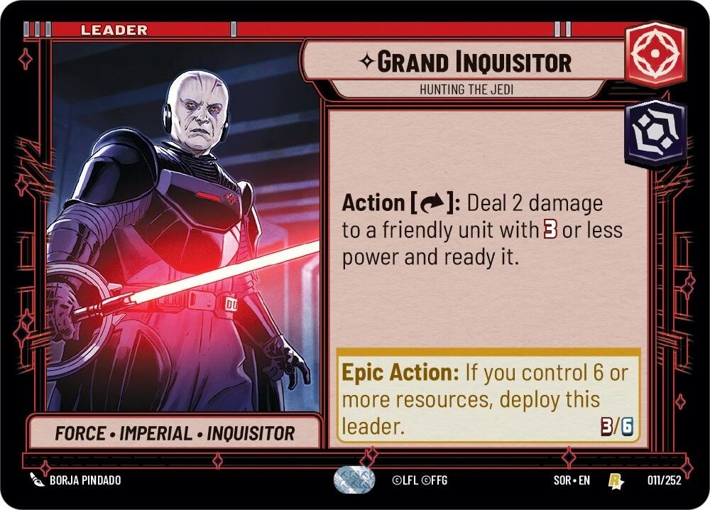 Grand Inquisitor - Hunting the Jedi (011/252) [Spark of Rebellion] | BD Cosmos