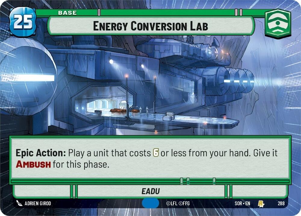Energy Conversion Lab (Hyperspace) (288) [Spark of Rebellion] | BD Cosmos