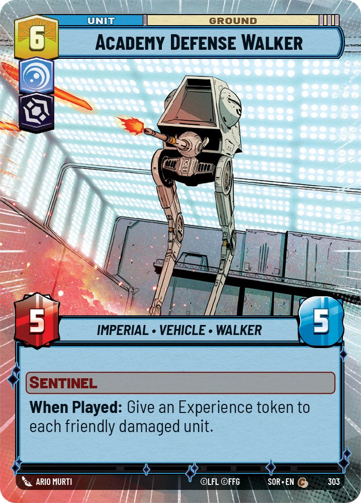 Academy Defense Walker (Hyperspace) (303) [Spark of Rebellion] | BD Cosmos