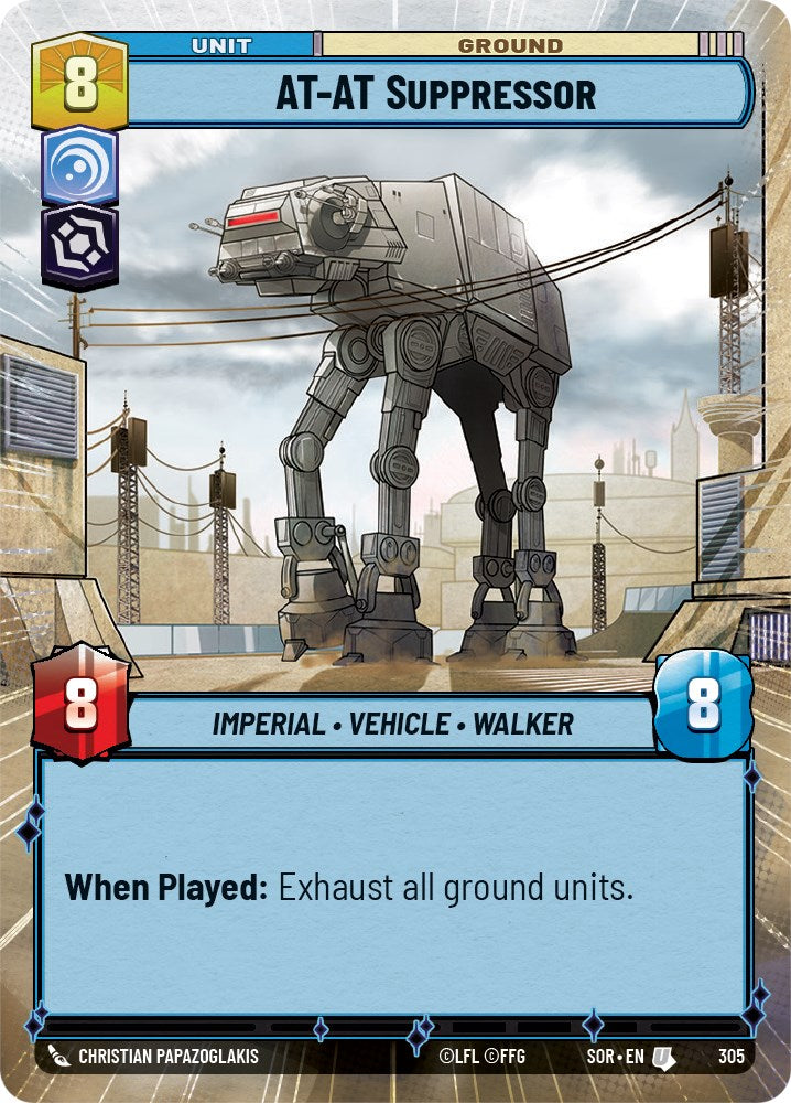 AT-AT Suppressor (Hyperspace) (305) [Spark of Rebellion] | BD Cosmos