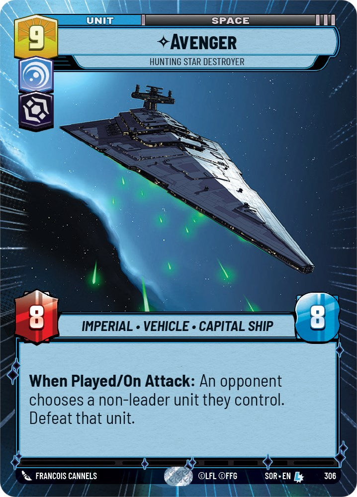 Avenger - Hunting Star Destroyer (Hyperspace) (306) [Spark of Rebellion] | BD Cosmos