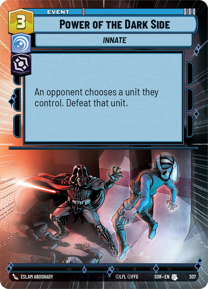 Power of the Dark Side (Hyperspace) (307) [Spark of Rebellion] | BD Cosmos