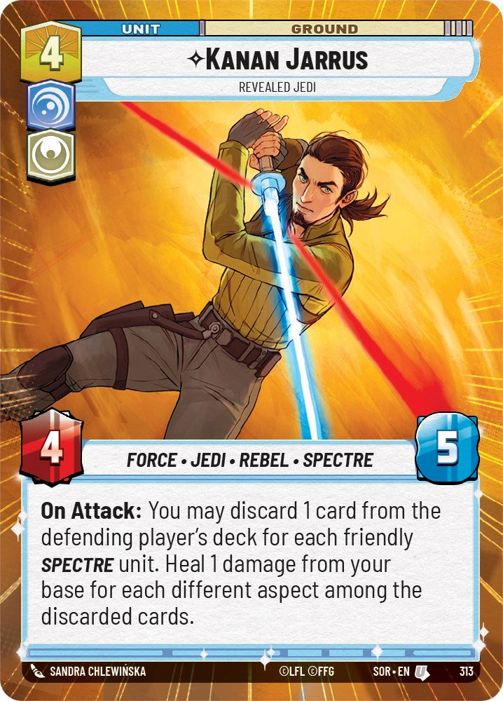 Kanan Jarrus - Revealed Jedi (Hyperspace) (313) [Spark of Rebellion] | BD Cosmos