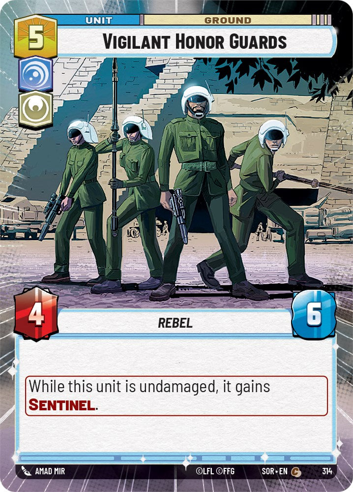 Vigilant Honor Guards (Hyperspace) (314) [Spark of Rebellion] | BD Cosmos