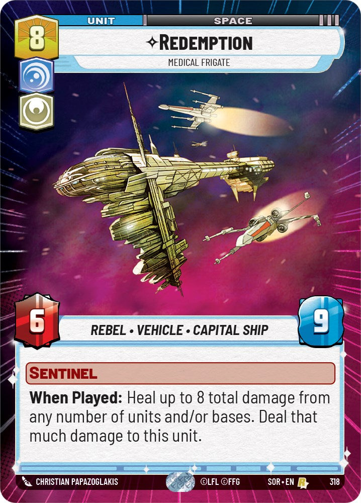 Redemption - Medical Frigate (Hyperspace) (318) [Spark of Rebellion] | BD Cosmos