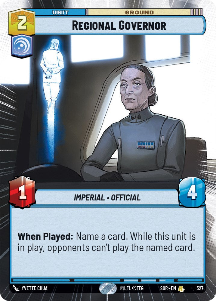 Regional Governor (Hyperspace) (327) [Spark of Rebellion] | BD Cosmos