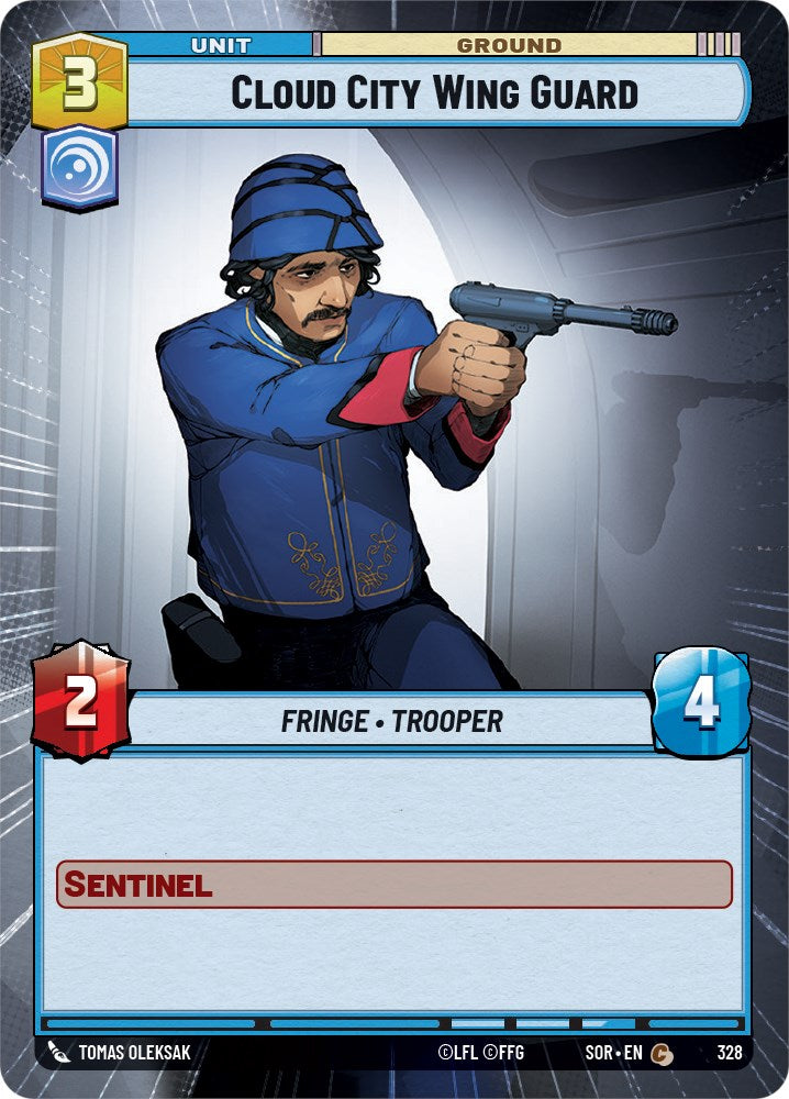 Cloud City Wing Guard (Hyperspace) (328) [Spark of Rebellion] | BD Cosmos