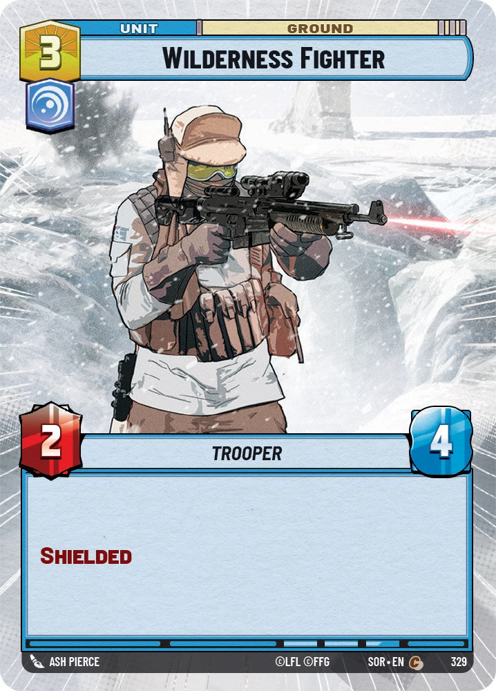 Wilderness Fighter (Hyperspace) (329) [Spark of Rebellion] | BD Cosmos
