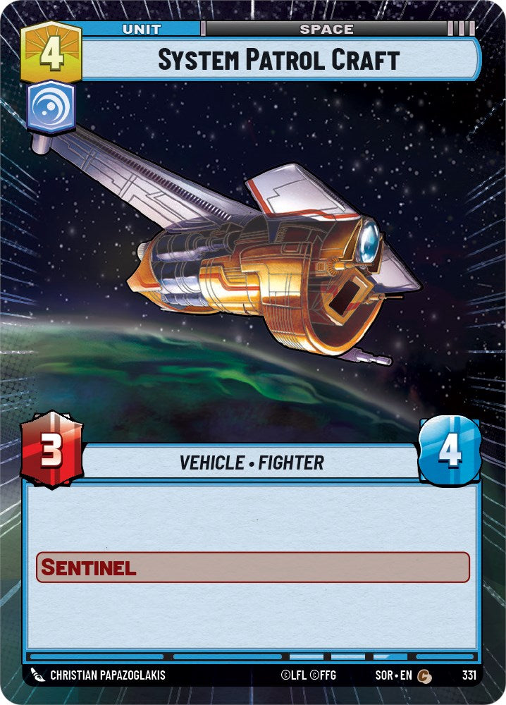 System Patrol Craft (Hyperspace) (331) [Spark of Rebellion] | BD Cosmos