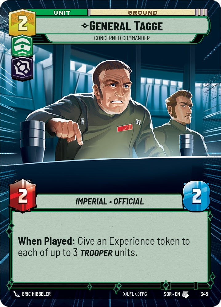General Tagge - Concerned Commander (Hyperspace) (345) [Spark of Rebellion] | BD Cosmos