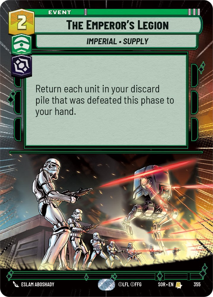 The Emperor's Legion (Hyperspace) (355) [Spark of Rebellion] | BD Cosmos