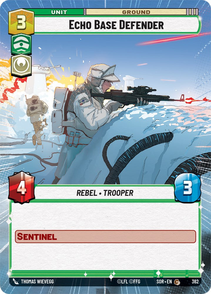 Echo Base Defender (Hyperspace) (362) [Spark of Rebellion] | BD Cosmos