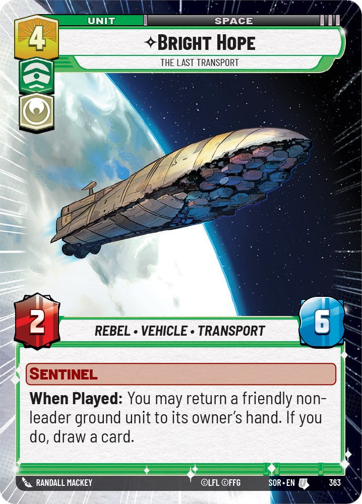 Bright Hope - The Last Transport (Hyperspace) (363) [Spark of Rebellion] | BD Cosmos