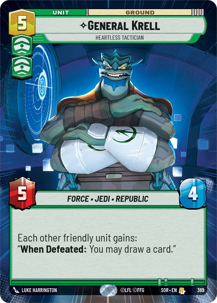 General Krell - Heartless Tactician (Hyperspace) (369) [Spark of Rebellion] | BD Cosmos