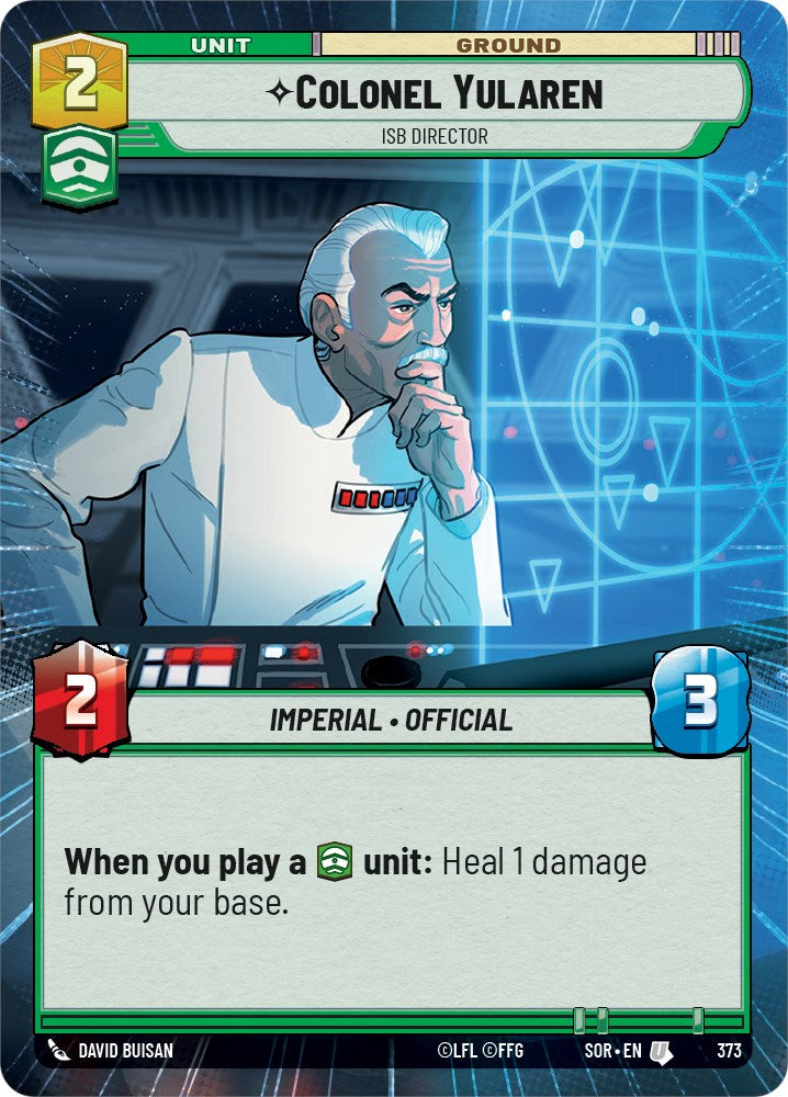 Colonel Yularen - ISB Director (Hyperspace) (373) [Spark of Rebellion] | BD Cosmos