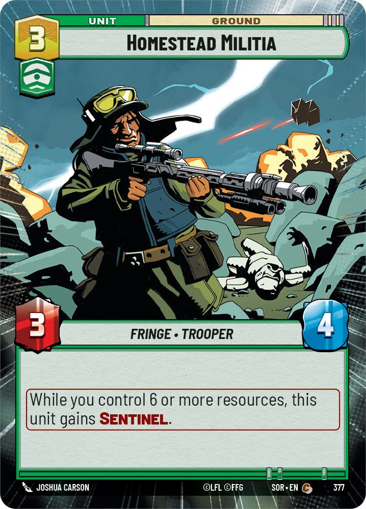 Homestead Militia (Hyperspace) (377) [Spark of Rebellion] | BD Cosmos