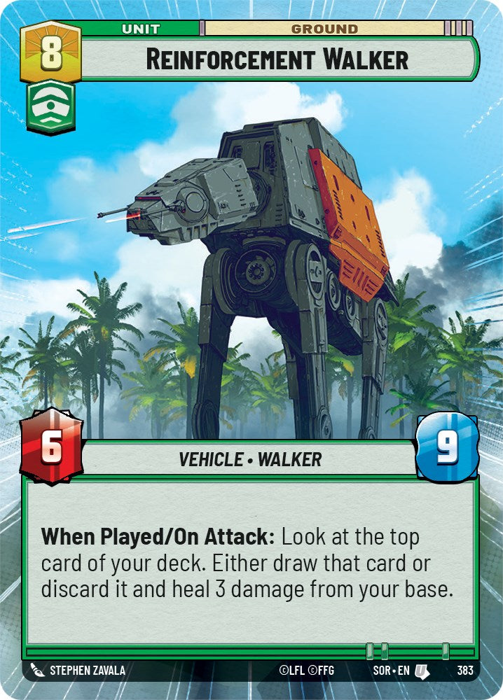 Reinforcement Walker (Hyperspace) (383) [Spark of Rebellion] | BD Cosmos