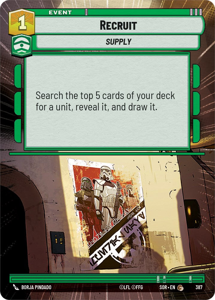 Recruit (Hyperspace) (387) [Spark of Rebellion] | BD Cosmos