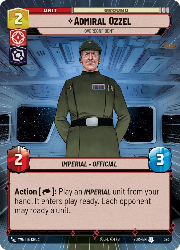Admiral Ozzel - Overconfident (Hyperspace) (393) [Spark of Rebellion] | BD Cosmos