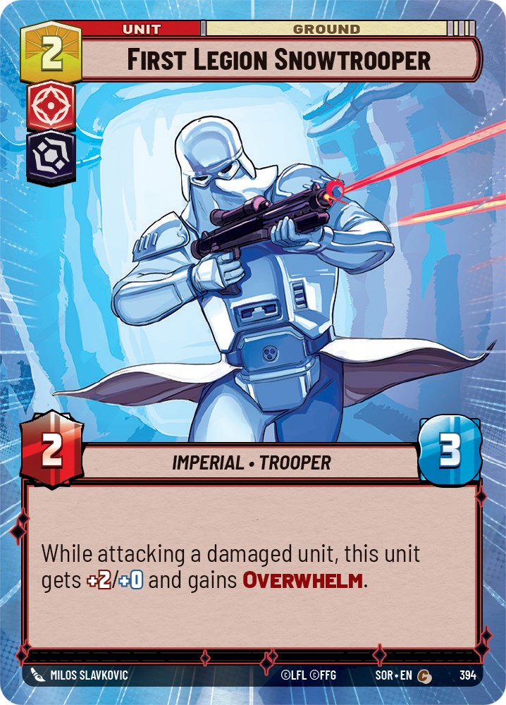 First Legion Snowtrooper (Hyperspace) (394) [Spark of Rebellion] | BD Cosmos