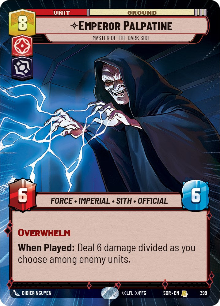 Emperor Palpatine - Master of the Dark Side (Hyperspace) (399) [Spark of Rebellion] | BD Cosmos