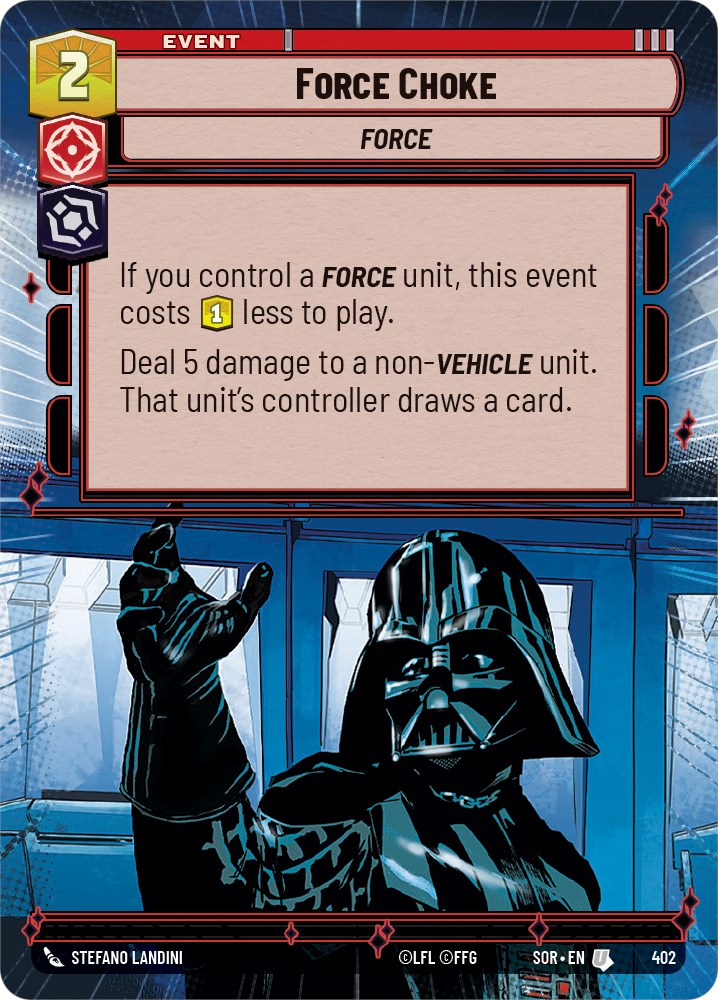 Force Choke (Hyperspace) (402) [Spark of Rebellion] | BD Cosmos