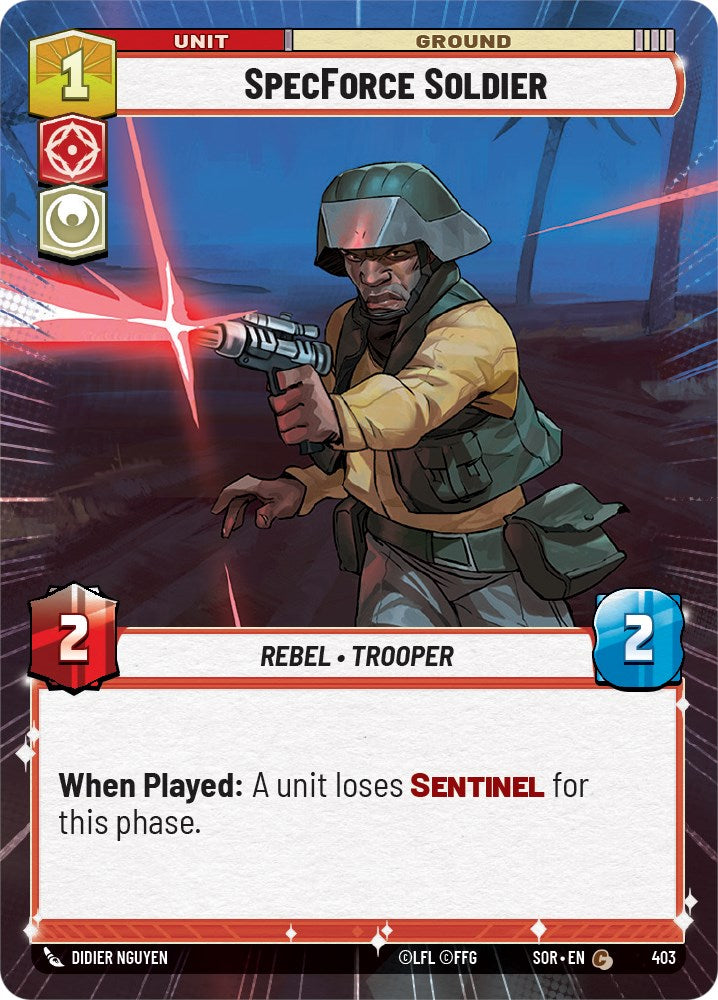 SpecForce Soldier (Hyperspace) (403) [Spark of Rebellion] | BD Cosmos