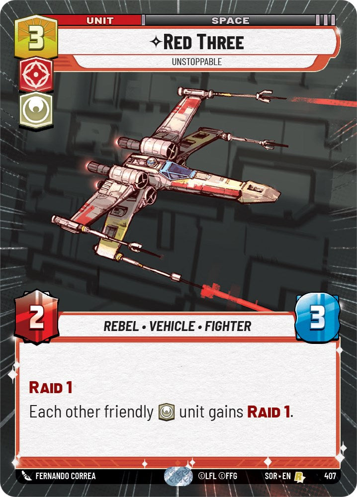 Red Three - Unstoppable (Hyperspace) (407) [Spark of Rebellion] | BD Cosmos